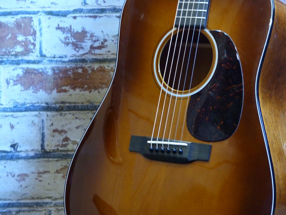 Body of a dreadnought with a pickguard